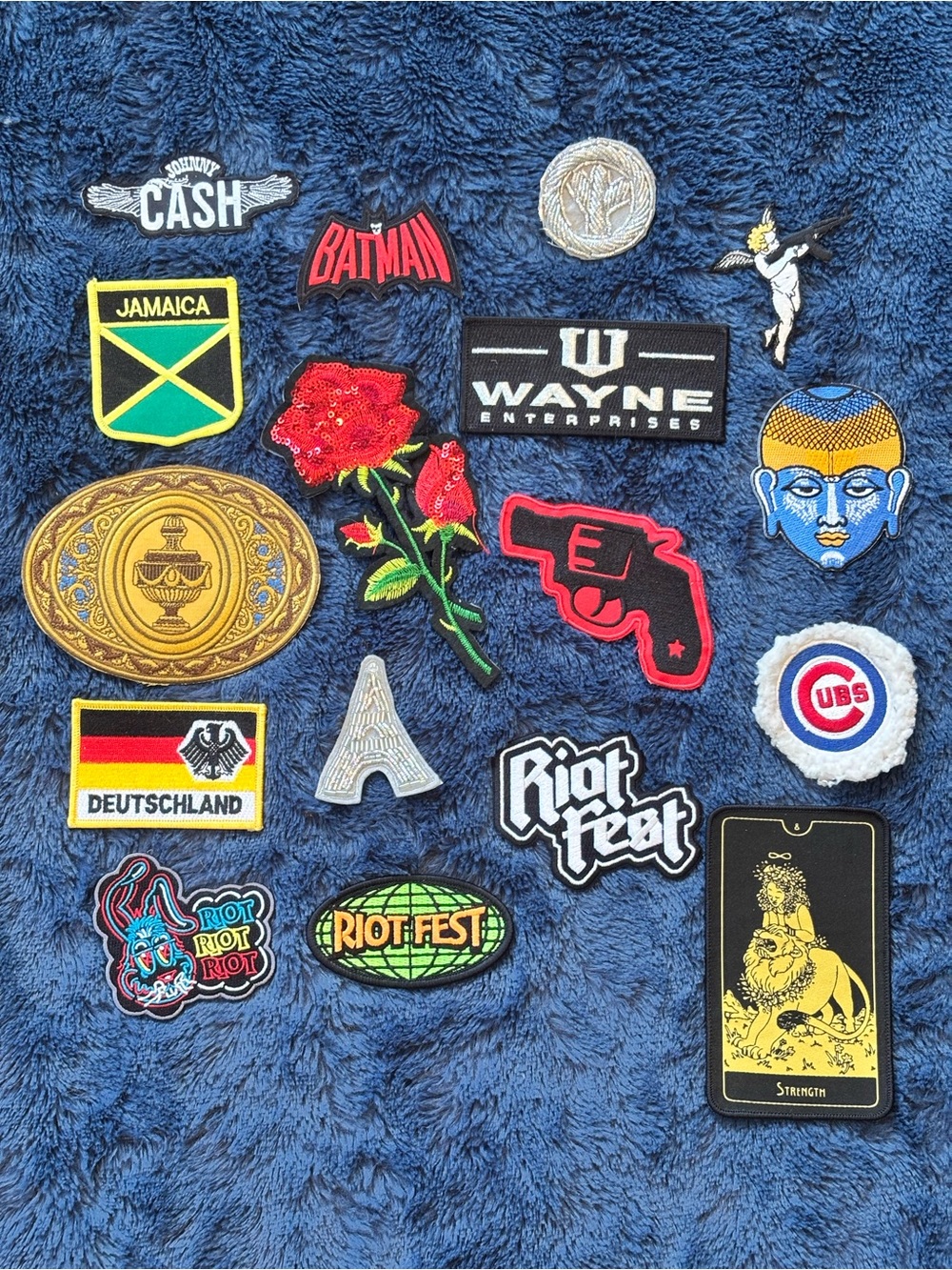 Assorted Embroidered Iron-On Patches - Multicolor ($10 For 1/$25 For 3) You Pick